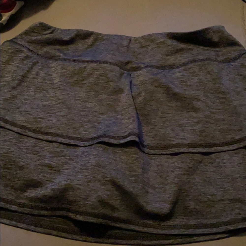 EUC Tel Gear Tennis skirt Medium charcoal grey